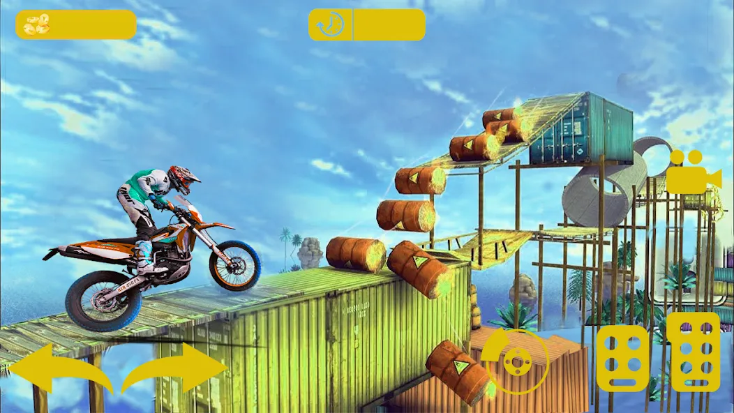 Взломанная Bike stunt 3d games-Bike games  [МОД Unlimited Money] — полная версия apk на Андроид screen 1