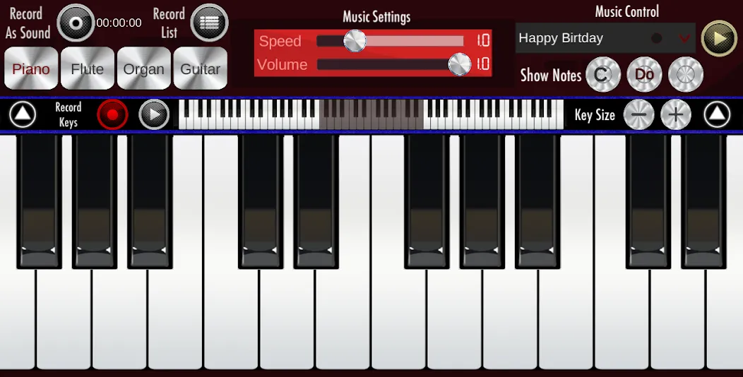 Скачать взлом Real Piano (Реал Пиано)  [МОД Все открыто] — полная версия apk на Андроид screen 1