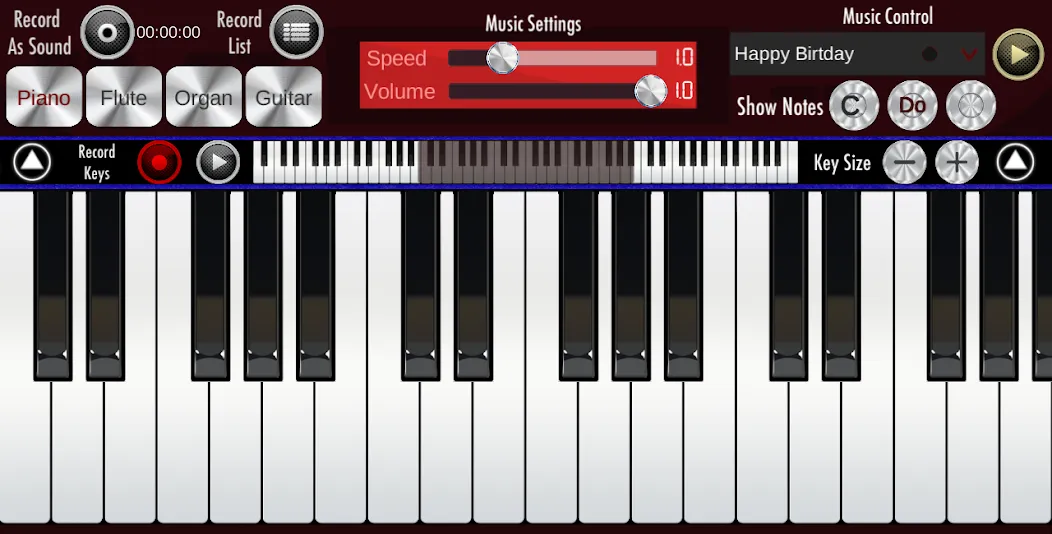 Скачать взлом Real Piano (Реал Пиано)  [МОД Все открыто] — полная версия apk на Андроид screen 2