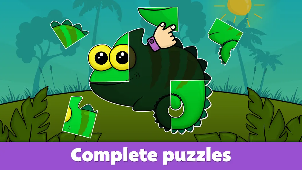 Взлом Kids Puzzle Games 2-5 years  [МОД Unlimited Money] — последняя версия apk на Андроид screen 3