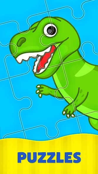 Скачать взломанную Kids Puzzles: Games for Kids  [МОД Menu] — последняя версия apk на Андроид screen 1