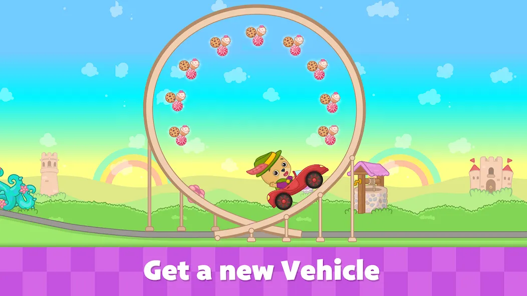 Взлом Bimi Boo Car Games for Kids  [МОД Меню] — полная версия apk на Андроид screen 2