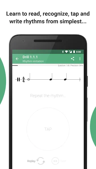 Взломанная Complete Rhythm Trainer (Комплит Ритм Трейнер)  [МОД Все открыто] — стабильная версия apk на Андроид screen 3