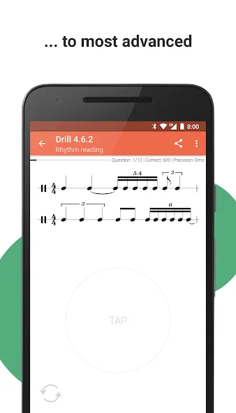 Взломанная Complete Rhythm Trainer (Комплит Ритм Трейнер)  [МОД Все открыто] — стабильная версия apk на Андроид screen 4