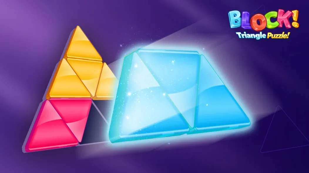 Взломанная Block! Triangle Puzzle:Tangram  [МОД Бесконечные деньги] — последняя версия apk на Андроид screen 1