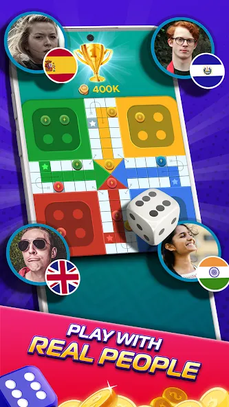 Скачать взлом Ludo SuperStar- Board Game  [МОД Бесконечные монеты] — стабильная версия apk на Андроид screen 3