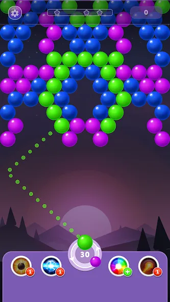 Взлом Bubble Shooter Rainbow  [МОД Бесконечные деньги] — стабильная версия apk на Андроид screen 4