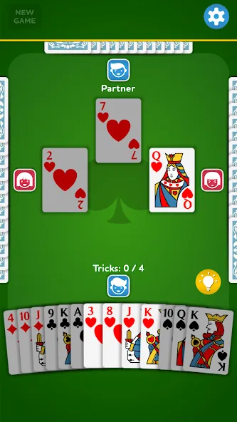 Скачать взлом Spades — Card Game (Спейдс)  [МОД Unlimited Money] — последняя версия apk на Андроид screen 1