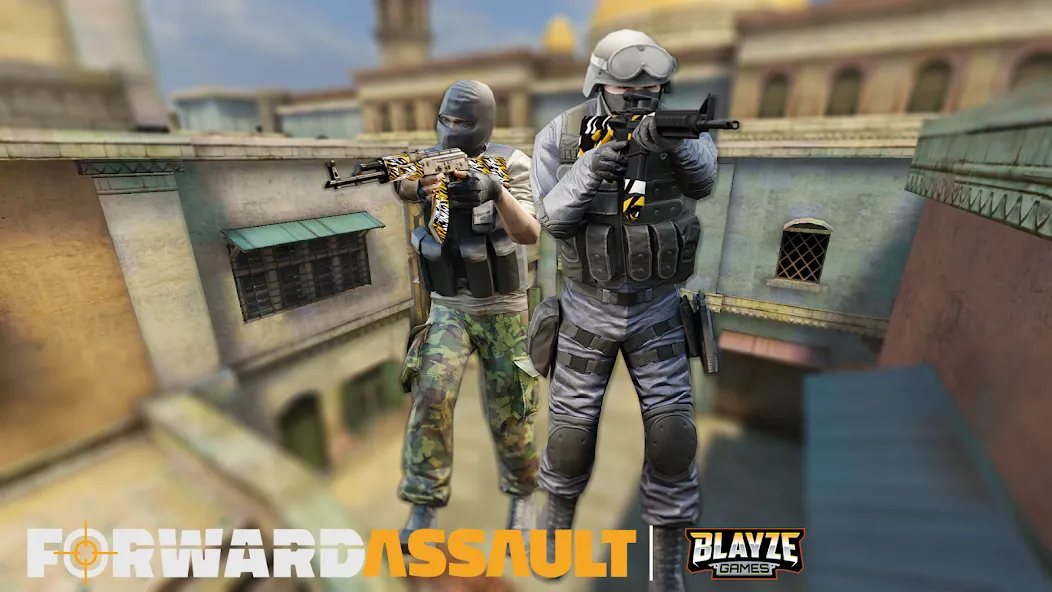 Скачать взлом Forward Assault (Форвард Ассаулт)  [МОД Unlocked] — стабильная версия apk на Андроид screen 1