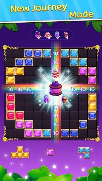 Взлом Block Puzzle: Block Blast!  [МОД Бесконечные монеты] — полная версия apk на Андроид screen 1