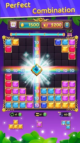 Взлом Block Puzzle: Block Blast!  [МОД Бесконечные монеты] — полная версия apk на Андроид screen 4