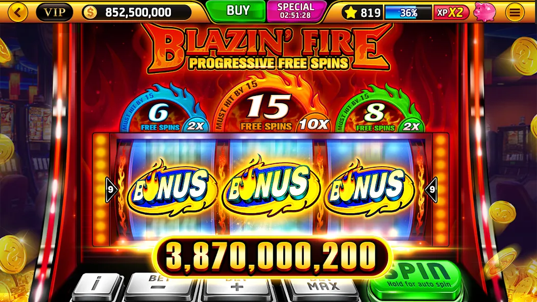 Взлом Wild Classic Slots Casino Game  [МОД Mega Pack] — стабильная версия apk на Андроид screen 4