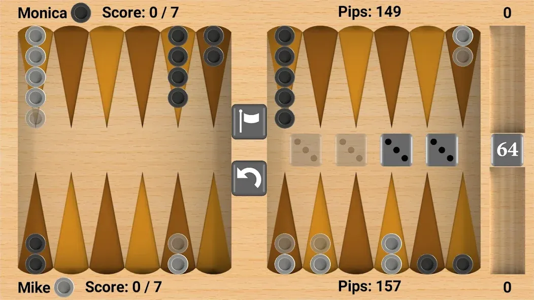 Скачать взломанную Bluetooth Backgammon  [МОД Все открыто] — последняя версия apk на Андроид screen 3