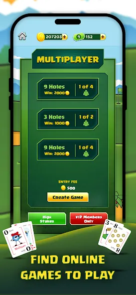 Взлом Play Nine: Golf Card Game (Плей Найн)  [МОД Unlocked] — последняя версия apk на Андроид screen 3