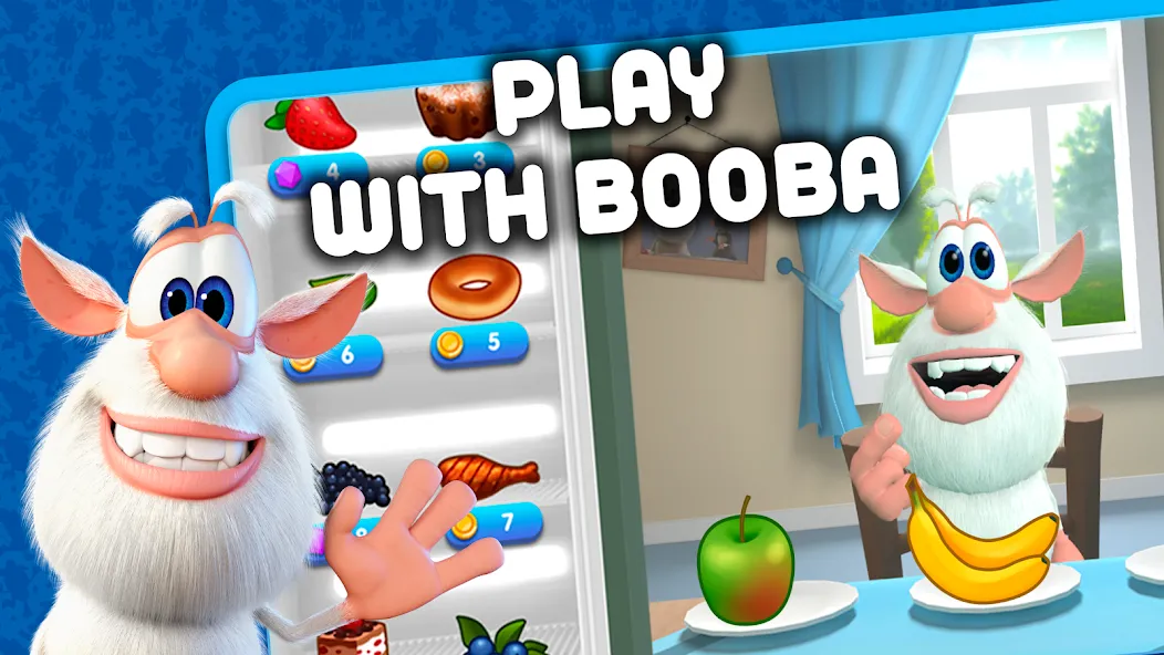 Взломанная My talking Booba. Virtual pet  [МОД Menu] — стабильная версия apk на Андроид screen 1