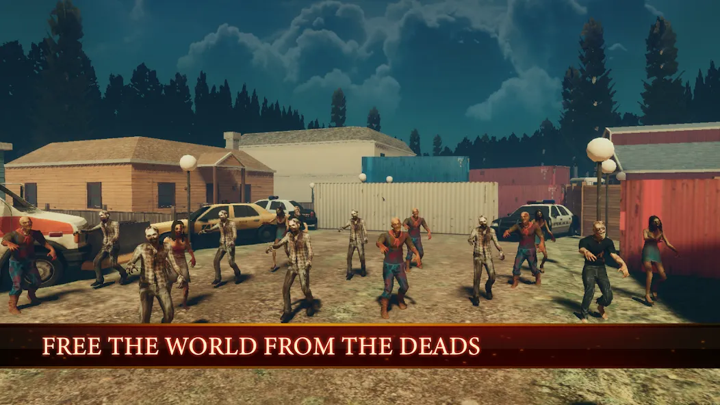 Взломанная Dead Invasion : Zombie Shooter (Дед Инвейжн)  [МОД Много монет] — последняя версия apk на Андроид screen 2