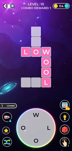 Скачать взлом Word Game. Crossword Search Pu  [МОД Mega Pack] — последняя версия apk на Андроид screen 1