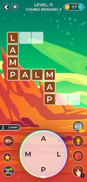 Скачать взлом Word Game. Crossword Search Pu  [МОД Mega Pack] — последняя версия apk на Андроид screen 2