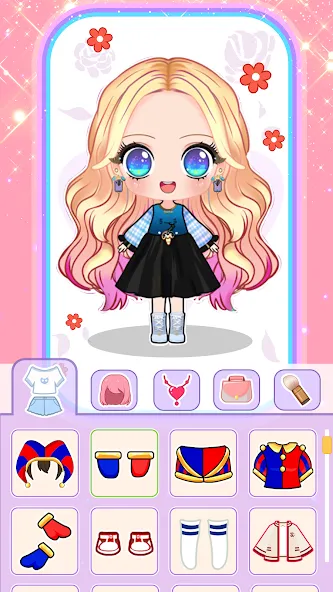 Взлом Doll Dress Up: Makeup Games (Долл Дресс Ап)  [МОД Mega Pack] — стабильная версия apk на Андроид screen 1