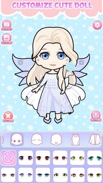 Скачать взломанную Magic Princess: Dress Up Doll (Меджик Принцесс)  [МОД Много монет] — полная версия apk на Андроид screen 4