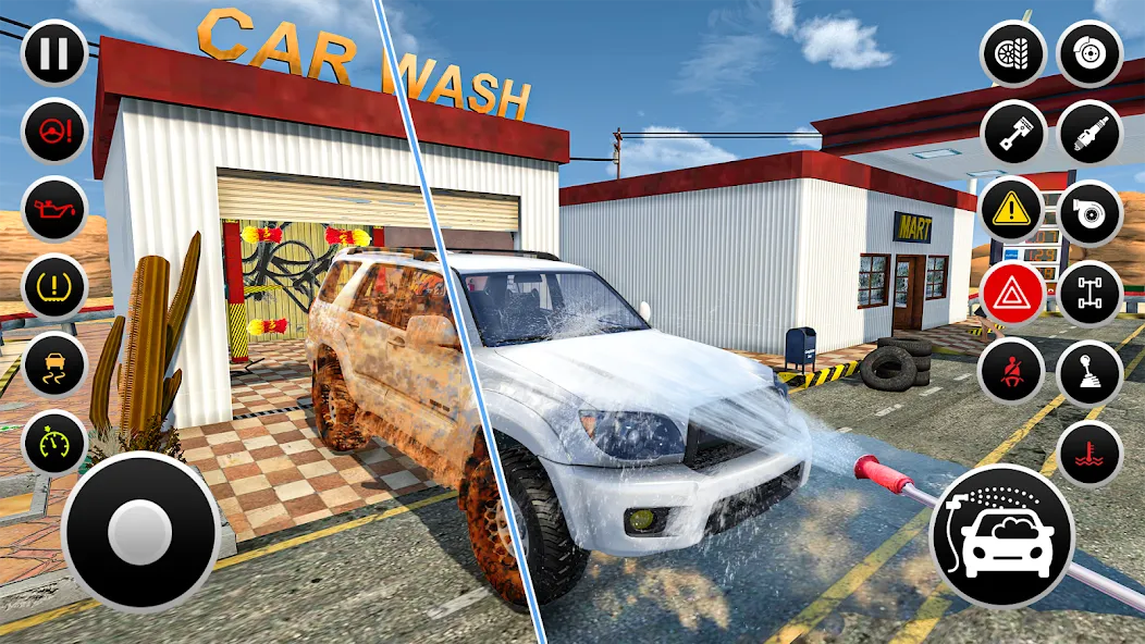 Скачать взломанную Gas Station Simulator Games  [МОД Бесконечные деньги] — последняя версия apk на Андроид screen 4