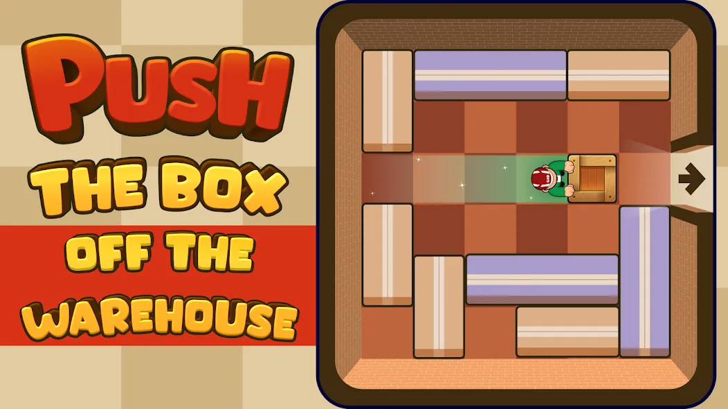 Взлом Push Box Out (Пуш Бокс Аут)  [МОД Unlimited Money] — последняя версия apk на Андроид screen 1