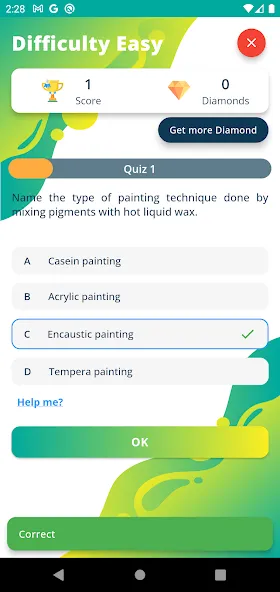 Взломанная Ultimate Art Quiz (Ультимативная Викторина по искусству)  [МОД Mega Pack] — последняя версия apk на Андроид screen 4