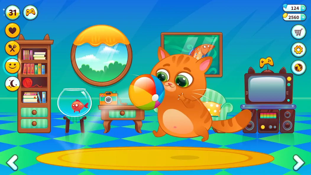 Скачать взлом Bubbu – My Virtual Pet Cat  [МОД Unlocked] — полная версия apk на Андроид screen 4