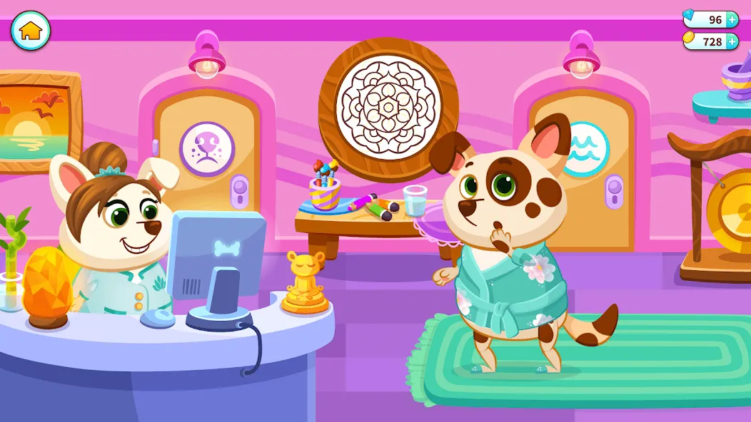 Скачать взломанную Duddu — My Virtual Pet Dog  [МОД Много монет] — полная версия apk на Андроид screen 5