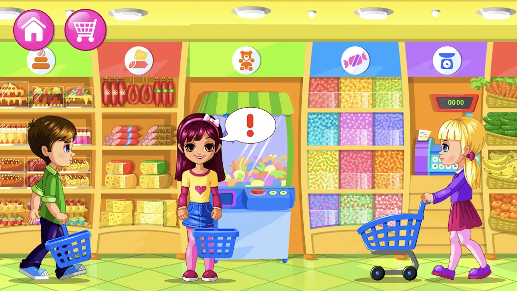 Взломанная Supermarket Game  [МОД Unlimited Money] — стабильная версия apk на Андроид screen 2