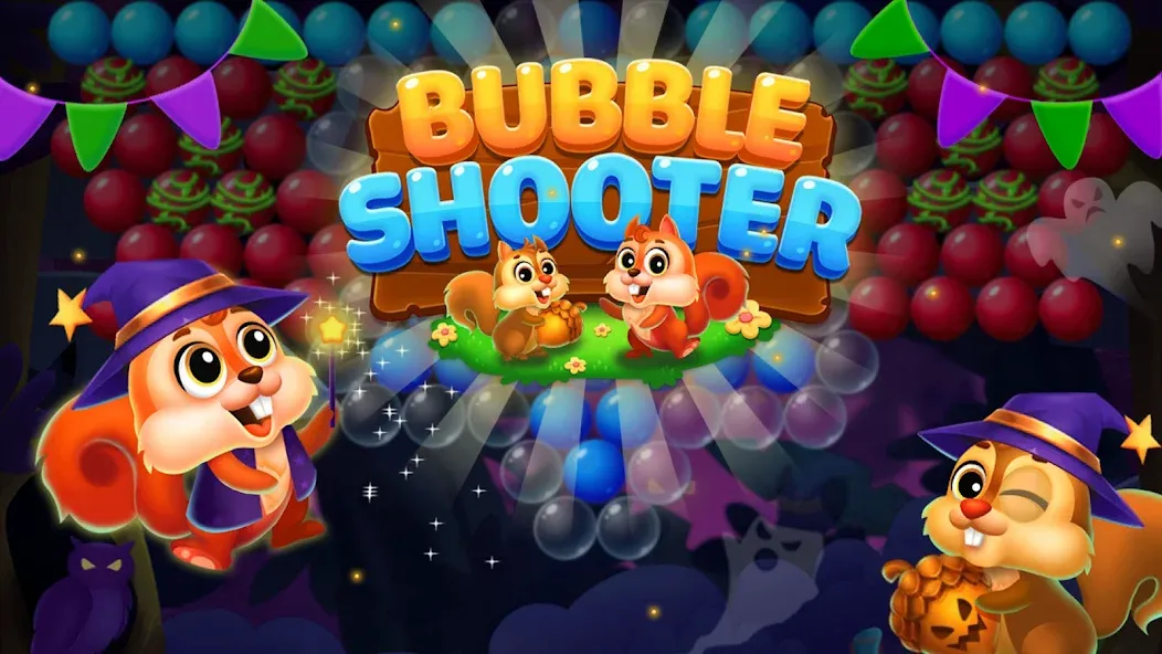 Скачать взлом Bubble Shooter Rescue (Бабл Шутер Рескью)  [МОД Много монет] — последняя версия apk на Андроид screen 1