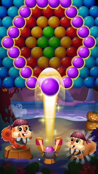 Скачать взлом Bubble Shooter Rescue (Бабл Шутер Рескью)  [МОД Много монет] — последняя версия apk на Андроид screen 3