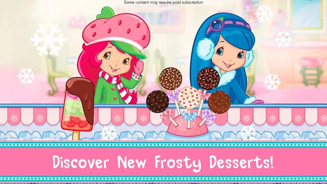 Взломанная Strawberry Shortcake Bake Shop  [МОД Много монет] — полная версия apk на Андроид screen 1