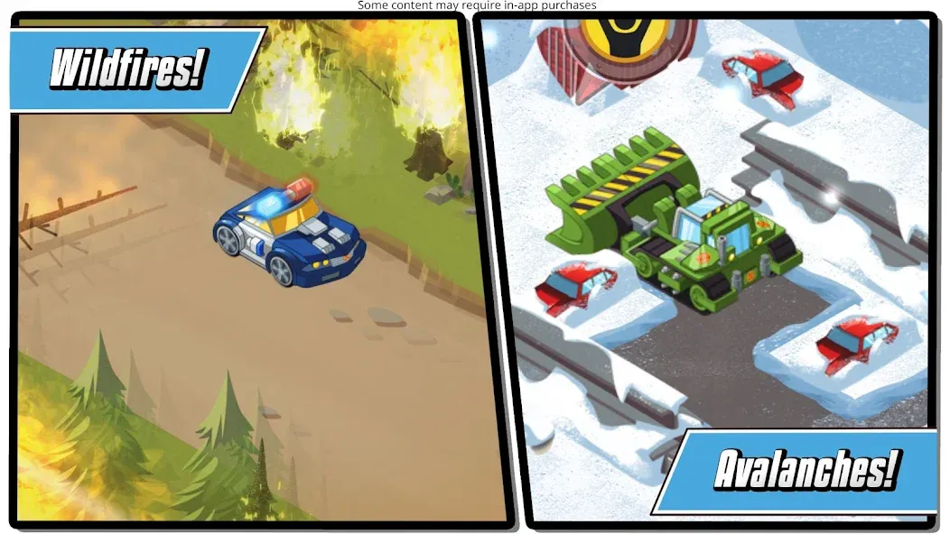 Скачать взломанную Transformers Rescue Bots: Hero (Трансформеры Роботы спасатели)  [МОД Unlocked] — последняя версия apk на Андроид screen 5