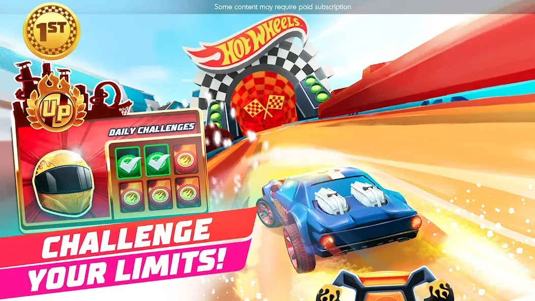 Взлом Hot Wheels Unlimited (Хот Вилс Анлимитед)  [МОД Бесконечные деньги] — последняя версия apk на Андроид screen 1