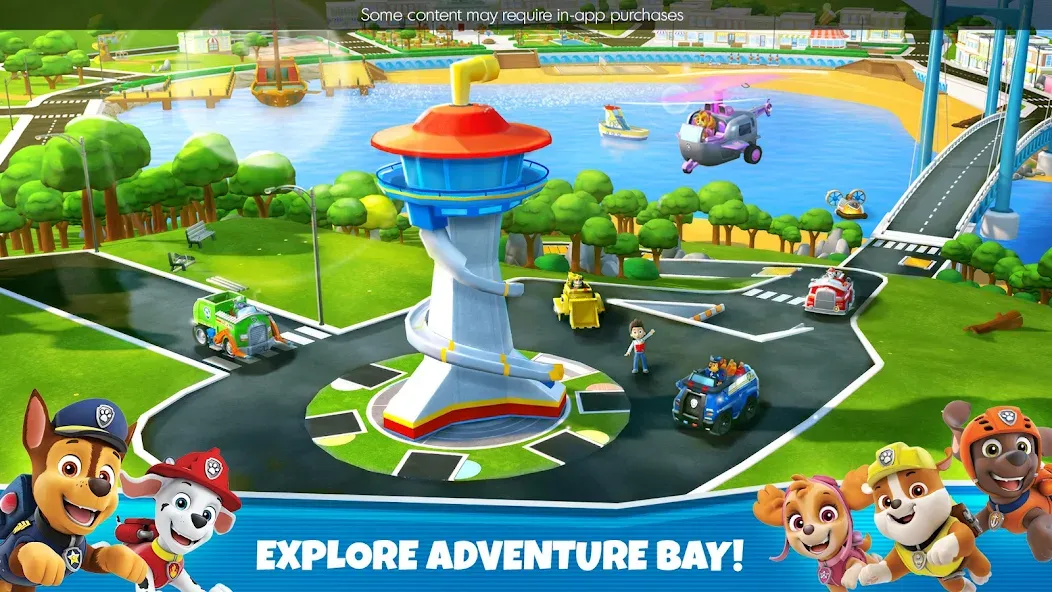 Скачать взломанную PAW Patrol Rescue World  [МОД Много монет] — полная версия apk на Андроид screen 2