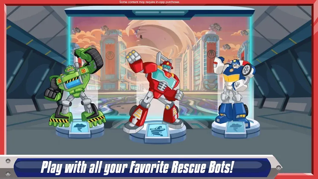 Скачать взлом Transformers Rescue Bots: Dash (Трансформеры Боты спасатели)  [МОД Много денег] — полная версия apk на Андроид screen 1