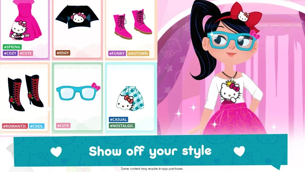 Скачать взлом Hello Kitty Fashion Star  [МОД Много монет] — последняя версия apk на Андроид screen 5