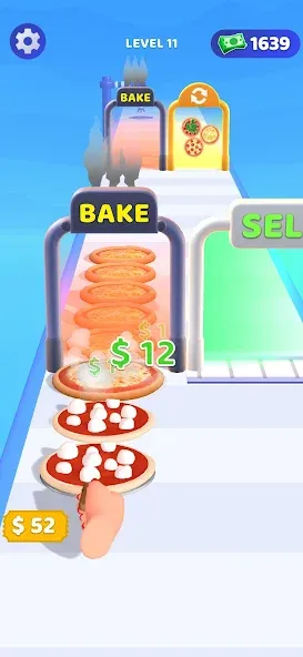 Скачать взломанную I Want Pizza (Я хочу пиццу)  [МОД Unlimited Money] — стабильная версия apk на Андроид screen 1