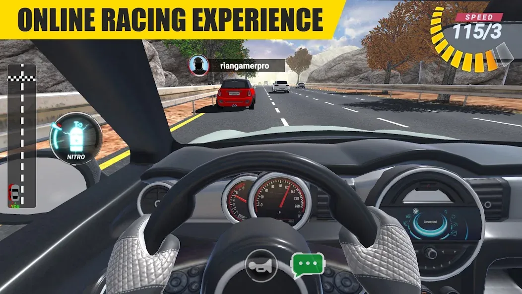 Взломанная Racing Online:Car Driving Game  [МОД Menu] — полная версия apk на Андроид screen 1