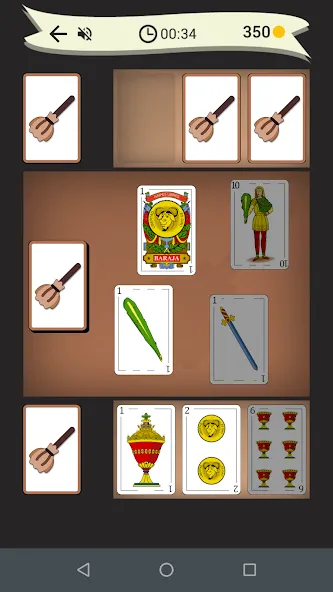 Взлом Broom: card game (Эскоба дель 15)  [МОД Menu] — полная версия apk на Андроид screen 3