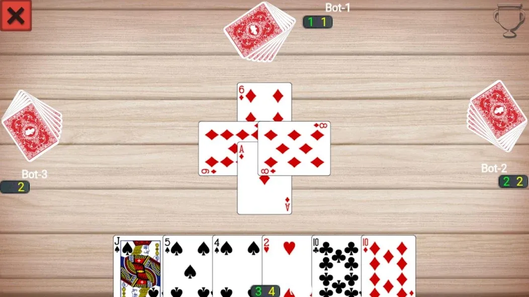 Взломанная Callbreak Master — Card Game (Коллбрейк Мастер)  [МОД Unlocked] — стабильная версия apk на Андроид screen 4