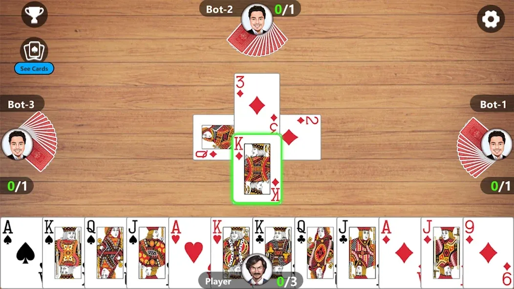 Скачать взлом Callbreak Master 3 — Card Game  [МОД Unlimited Money] — стабильная версия apk на Андроид screen 2