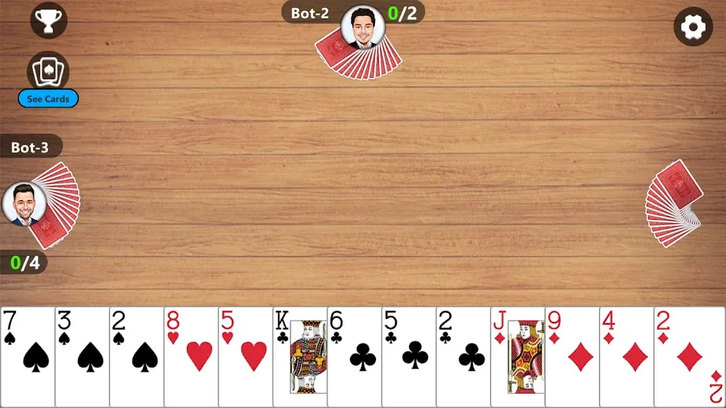 Скачать взлом Callbreak Master 3 — Card Game  [МОД Unlimited Money] — стабильная версия apk на Андроид screen 4