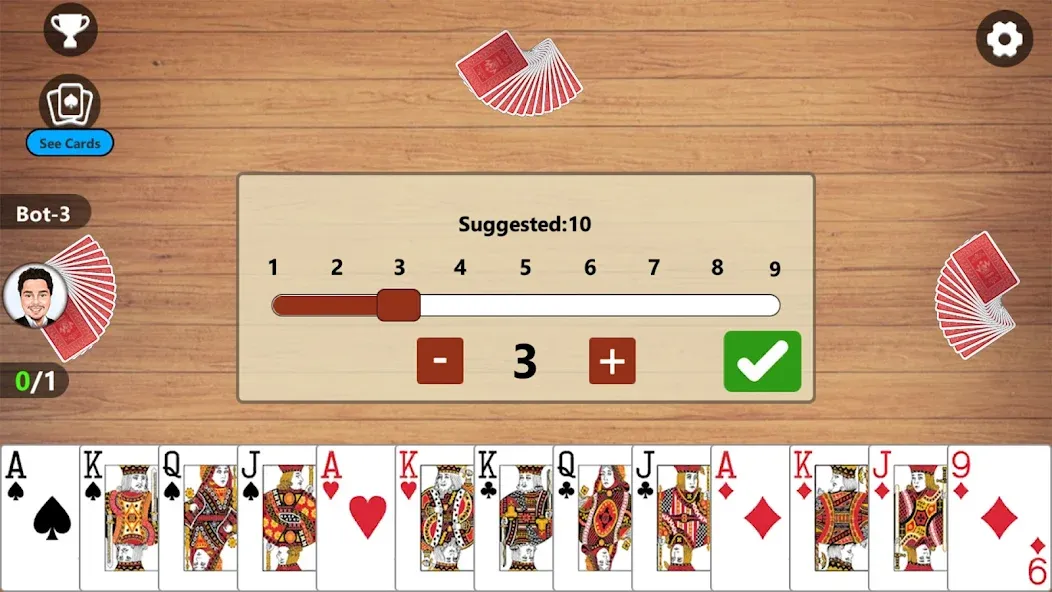 Скачать взлом Callbreak Master 3 — Card Game  [МОД Unlimited Money] — стабильная версия apk на Андроид screen 5