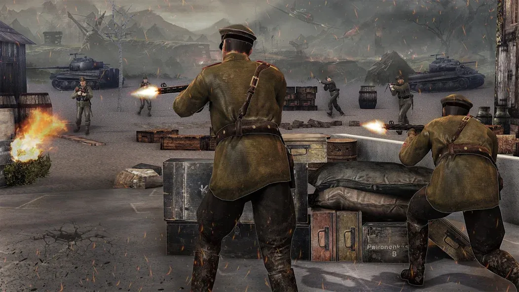 Скачать взломанную Medal of War – WW2 Games 2024  [МОД Menu] — полная версия apk на Андроид screen 3