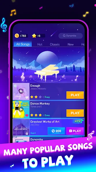 Взлом Beat Piano Dance:music game (Маджик Пиано Тайлз)  [МОД Unlimited Money] — полная версия apk на Андроид screen 5