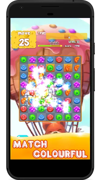 Взломанная Candy 2024-Candy Match 3 Game (Кэнди 2023)  [МОД Unlocked] — полная версия apk на Андроид screen 4