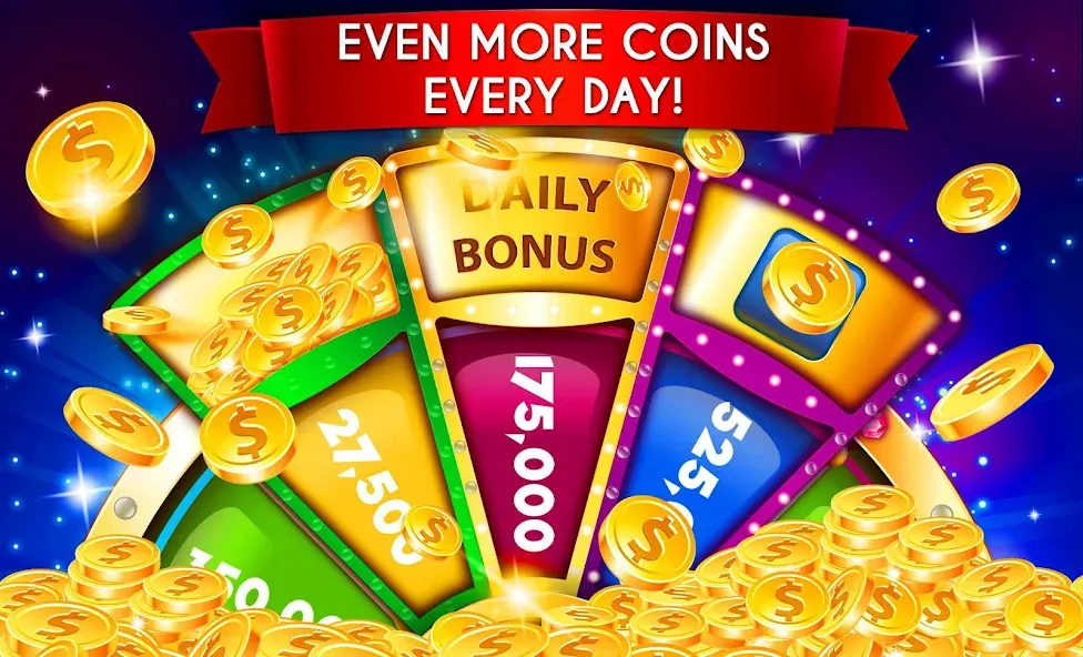 Скачать взлом Slots Oscar: huge casino games  [МОД Unlocked] — стабильная версия apk на Андроид screen 5