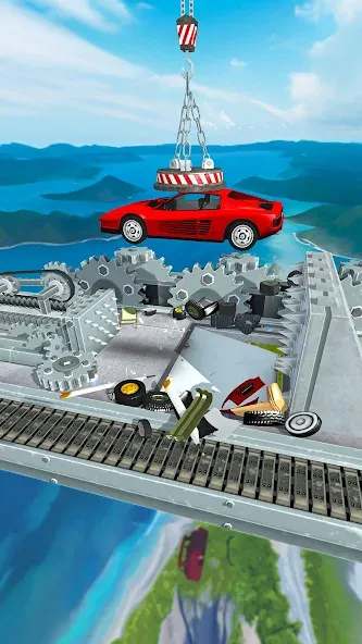 Взломанная Car Crusher Kingdom (Кар Крашер Кингдом)  [МОД Mega Pack] — стабильная версия apk на Андроид screen 1